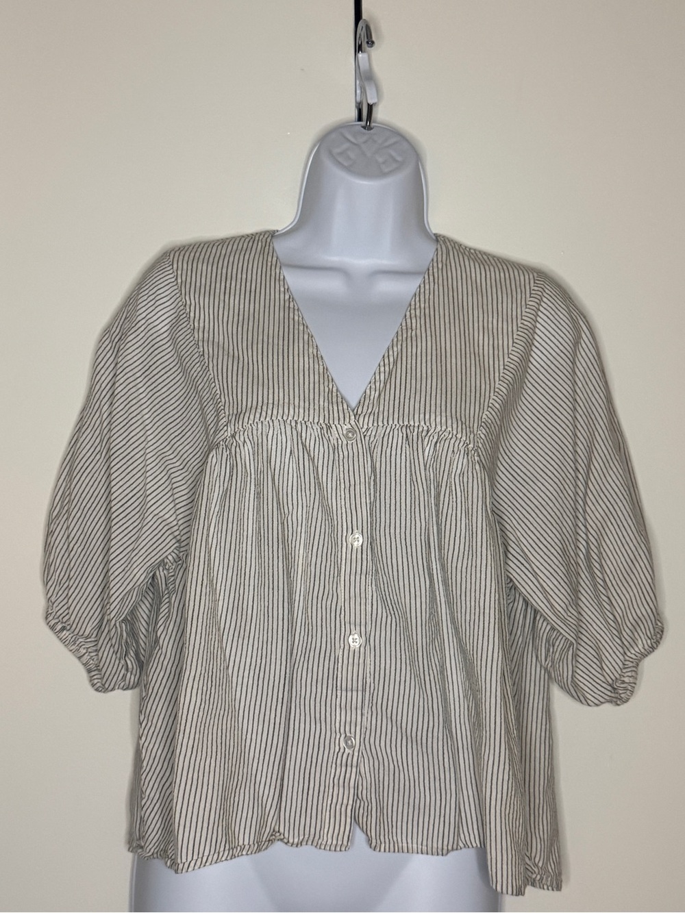 FRNCH Paris Nawelle Striped Blouse